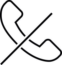Cancel Call Sketch Style Svg Vector, Free Vectors File